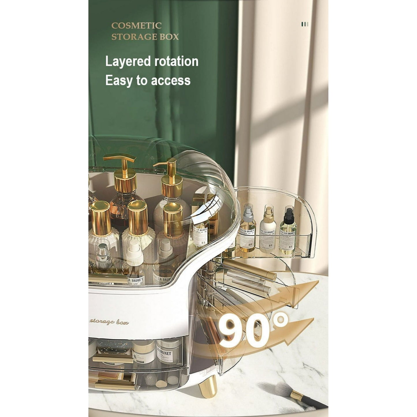 Luxury Cosmetic Organizer (Large capacity)