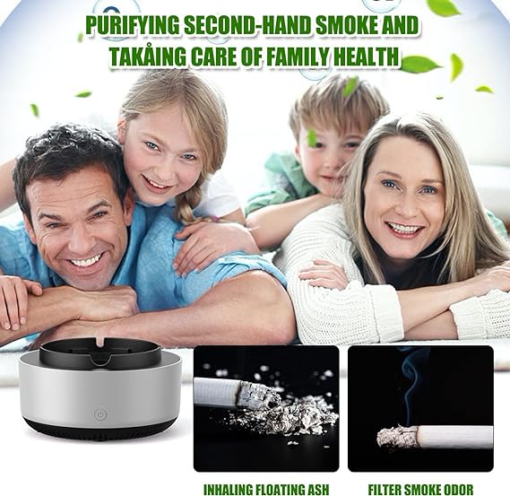 Electronic Smokeless Car Ashtray (random Colors) (box Packing)