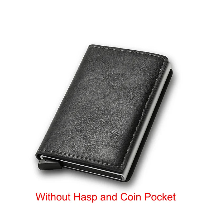 Carbon Fiber Slim Aluminum Men Wallet