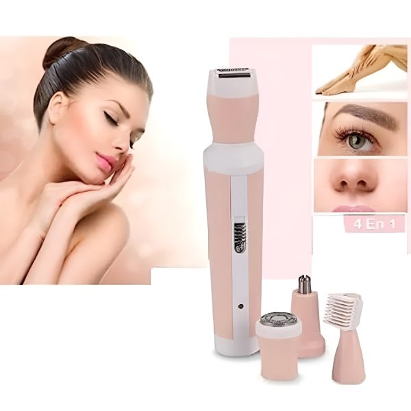 Kemei 4 In 1 Rechargeable Hair Remover Shaver Ladies Epilator