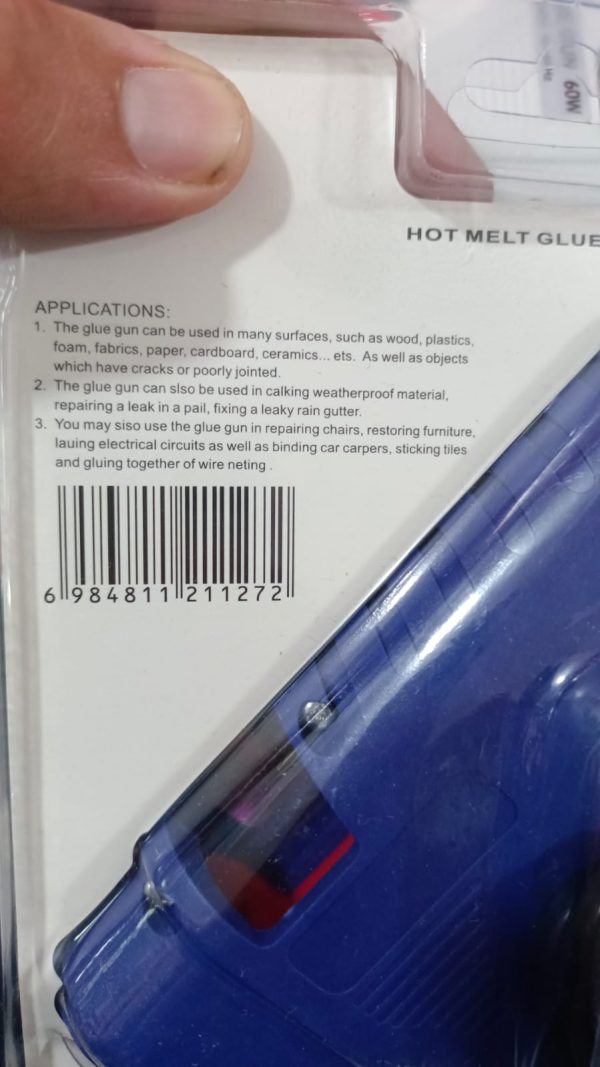 Large Size Glue Gun Hot Melt Silicone Glue Gun Rod Sticks