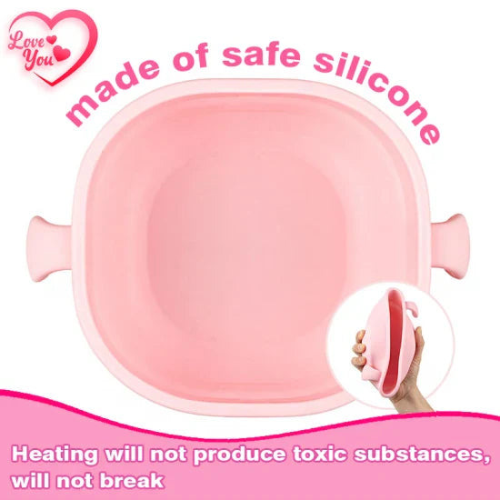 Portable Silicone Wax Warmer Foldable Wax Heater Rechargeable