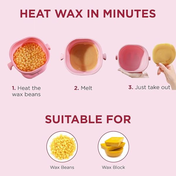 Portable Silicone Wax Warmer Foldable Wax Heater Rechargeable