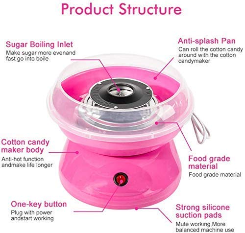 Sugar Cotton Candy Making Machine | Home Diy Sweets Makers For Kids