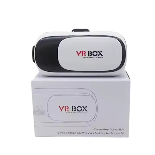 Vr Box – 3d Virtual Reality Box With Remote | Adjustable Head Strap