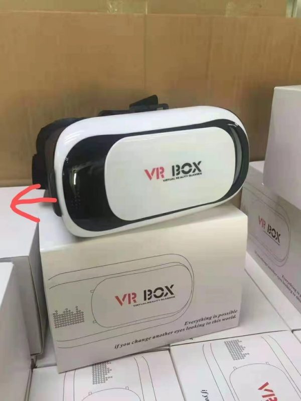 Vr Box – 3d Virtual Reality Box With Remote | Adjustable Head Strap