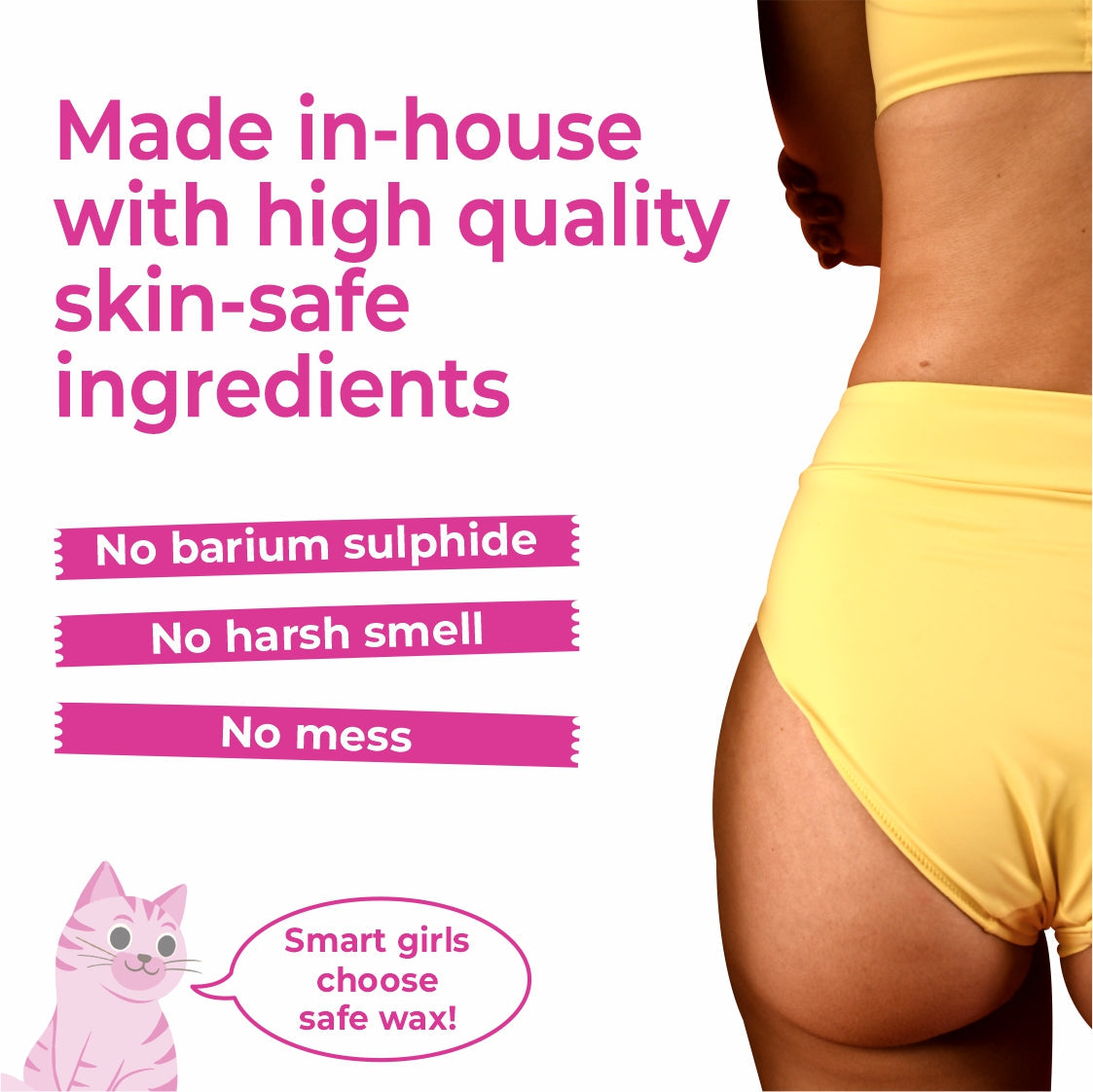 Purely Organics Body Hair Removal Powder (10 Min Painless Body Wax)
