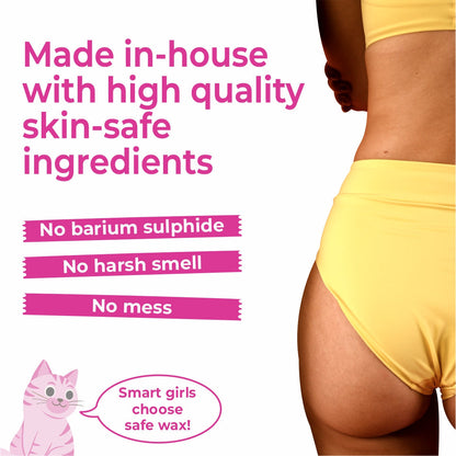 Purely Organics Body Hair Removal Powder (10 Min Painless Body Wax)
