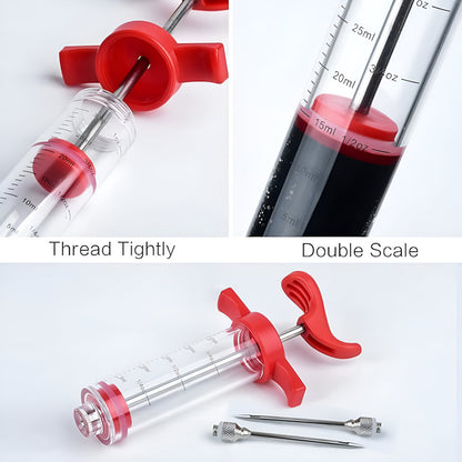 Meat Injector Syringe with Needle