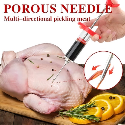 Meat Injector Syringe with Needle