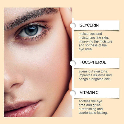 VC Rapid Reduction Eye Essence Oil, Anti-Aging Eye Serum Oil for Eye Bags & Dark