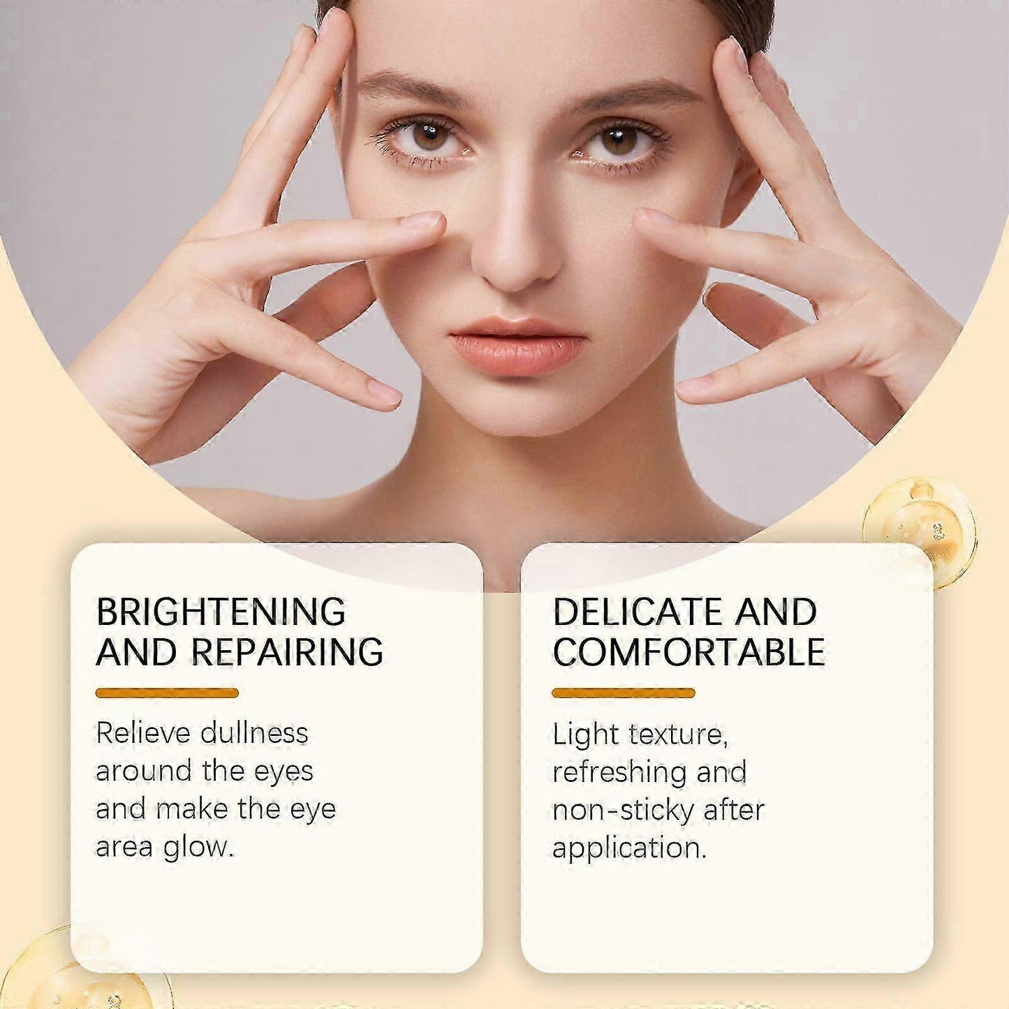 VC Rapid Reduction Eye Essence Oil, Anti-Aging Eye Serum Oil for Eye Bags & Dark