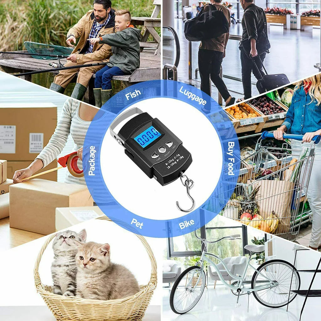 50kg Digital Travel Fishing Luggage