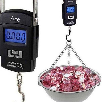 Imported Portable Electronic Digital Hanging Hook  Weight Scale