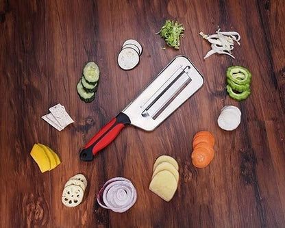Double 2 Slice Blade Slicing Knife