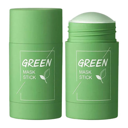 GREEN MASK STICK BLACK HAEAD