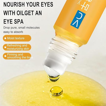 VC Rapid Reduction Eye Essence Oil, Anti-Aging Eye Serum Oil for Eye Bags & Dark
