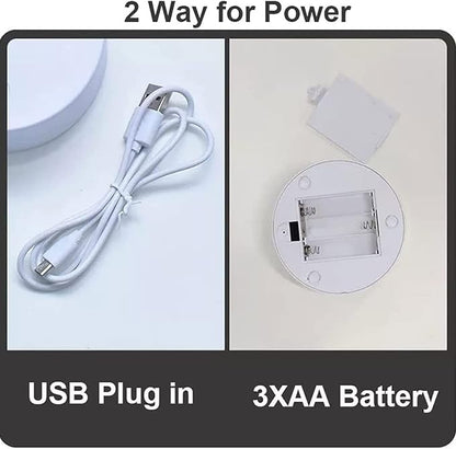 3d Moving Sand Art Night Lamp