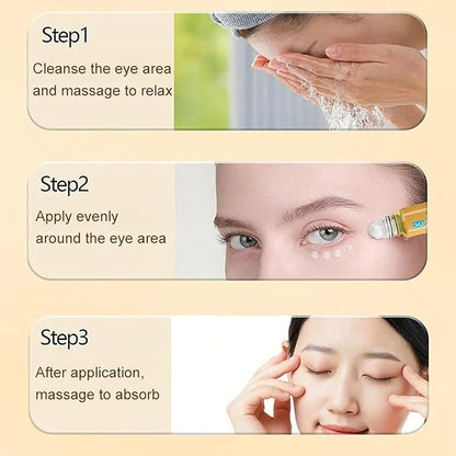 VC Rapid Reduction Eye Essence Oil, Anti-Aging Eye Serum Oil for Eye Bags & Dark