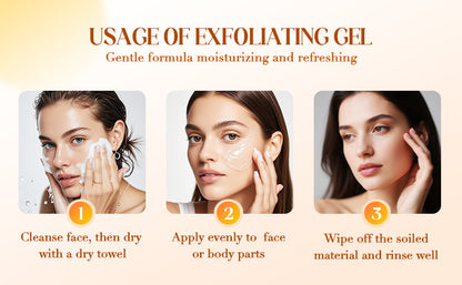 Orange Enzyme Glow Gel 😍 Dark Spot & Dead Skin Remover