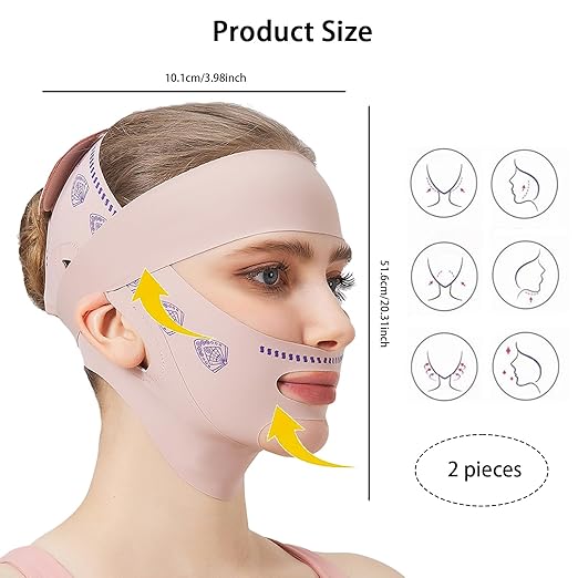 V Shaped Face Lifting & Contouring Face Mask