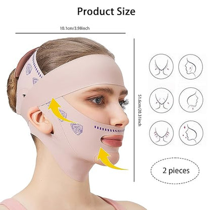 V Shaped Face Lifting & Contouring Face Mask