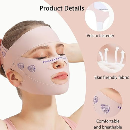 V Shaped Face Lifting & Contouring Face Mask