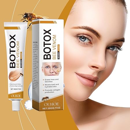 Botox Bee Venom Wrinkle Removal Cream, Natural Moisturiser Firming