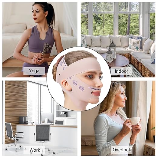 V Shaped Face Lifting & Contouring Face Mask
