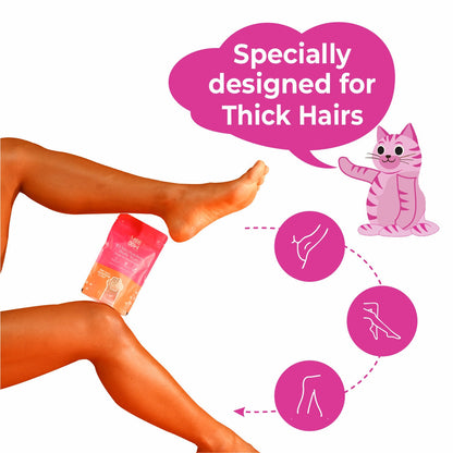 Purely Organics Body Hair Removal Powder (10 Min Painless Body Wax)