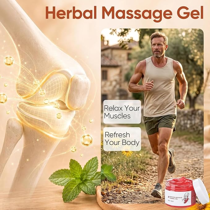 Soothing Massage Gel | Thermal Massage Gel | Soothing Thermal Gel | Pack of 1 (50g)