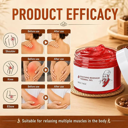 Soothing Massage Gel | Thermal Massage Gel | Soothing Thermal Gel | Pack of 1 (50g)