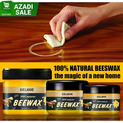 Beeswax Furniture Polish - Natural Wood Wax, 85G