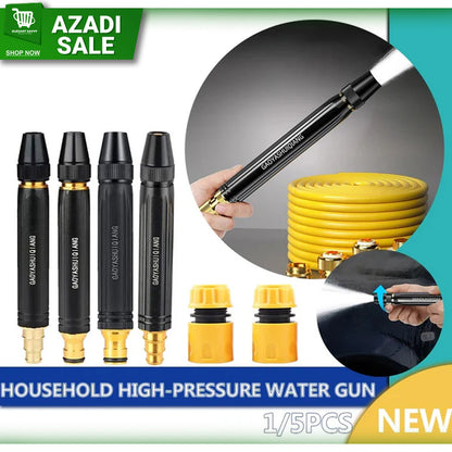 Adjustable High Pressure portable Water Sprayer Nozzle