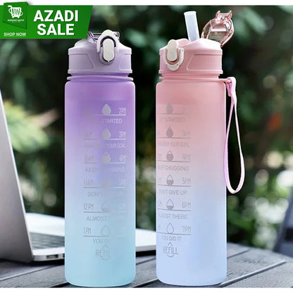 900ML Sports Water Bottle Leakproof Bottle Drinking Outdoor Travel Water Bottle