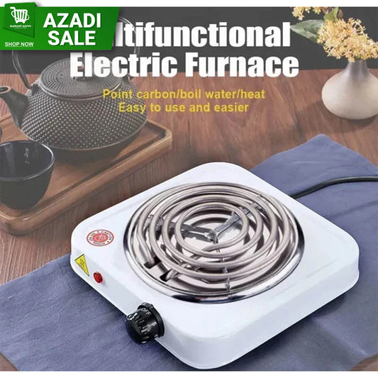 Electric Stove single for cooking, heat up in just 2 mins, Easy to clean, 1000W