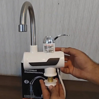 Electric Instant Water Heating Tap with LED Temperature Display Hot Water Faucet