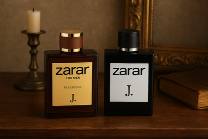 Pack of 2 Zarar Perfume Silver and Gold Edition 100ML