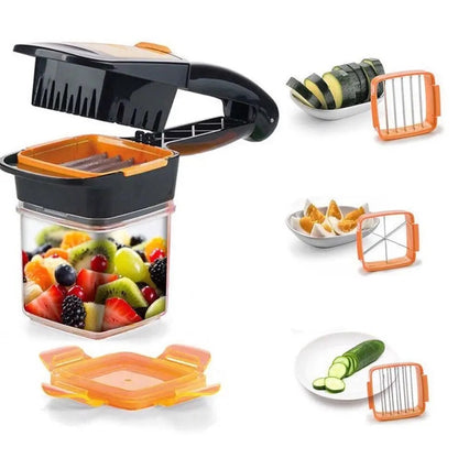 Nicer Dicer 5 in 1 Multi-cutter Quick food for Vegetables and Fruits