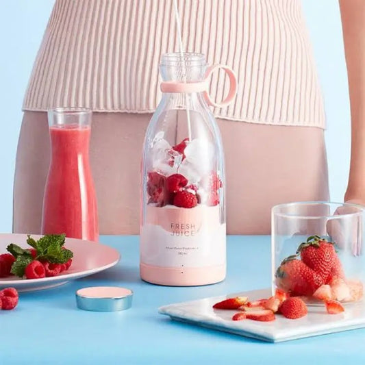 Multifunctional Portable Electric Mini Bottle Juicer for shakes, smoothies and juices