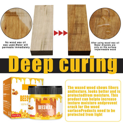 Beeswax Furniture Polish - Natural Wood Wax, 85G