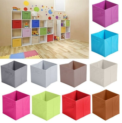 Foldable Storage Cubes Organizer Basket