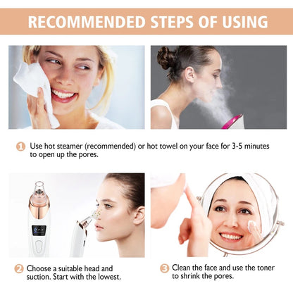 5 in 1 Rechargeable Blackheads Remover  & Cleaner