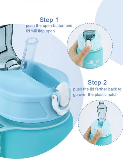 900ML Sports Water Bottle Leakproof Bottle Drinking Outdoor Travel Water Bottle