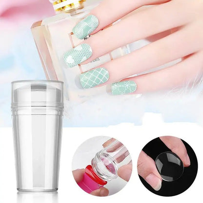 French Nails Silicone Stamp Eco-Friendly Nail Art Tool