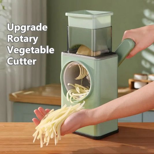 Multifunctional Vegetable Slicer cutter 3 in 1 Rotary