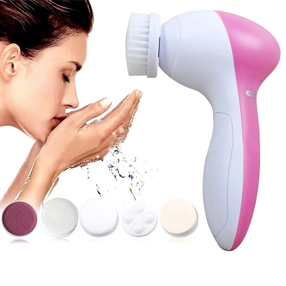 5 in 1 Electric Facial Cleanser and Massager