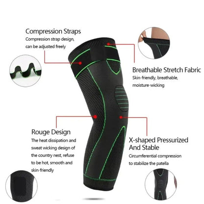 Elastic Compression Knee Support / pads Sleeve