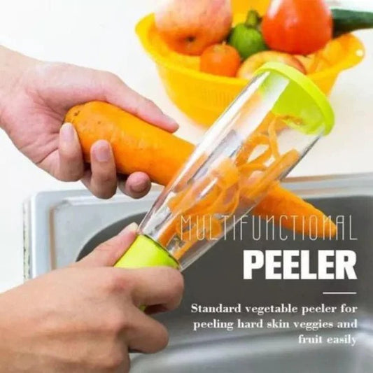 Multi-function Vegetable and Fruit Peeler with Container Turkey Made