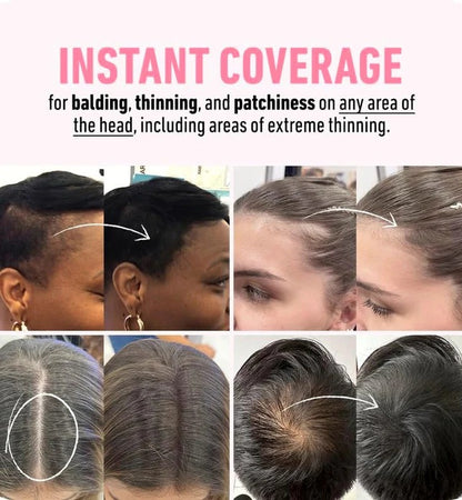 2in1 Hairline Cream Powder, Instantly Conceals Hair Loss and Fills In Receding Hairlines